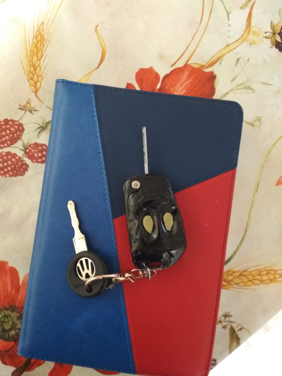 Выкидной ключ + брелок сигнализации — Volkswagen Golf Mk2, 1,6 л, 1990 ...