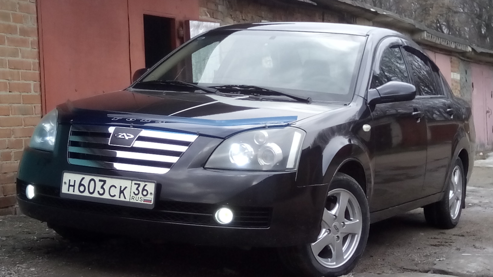 Chery A5 Fora 1.6 бензиновый 2008 | совсем чёрная крошка на DRIVE2