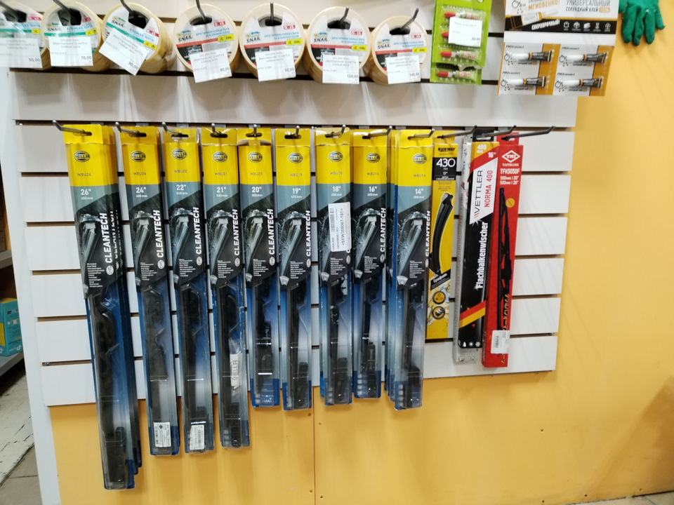 Щетки стеклоочистителя HELLA CleanTech. — Hyundai Creta (1G), 1,6 л ...