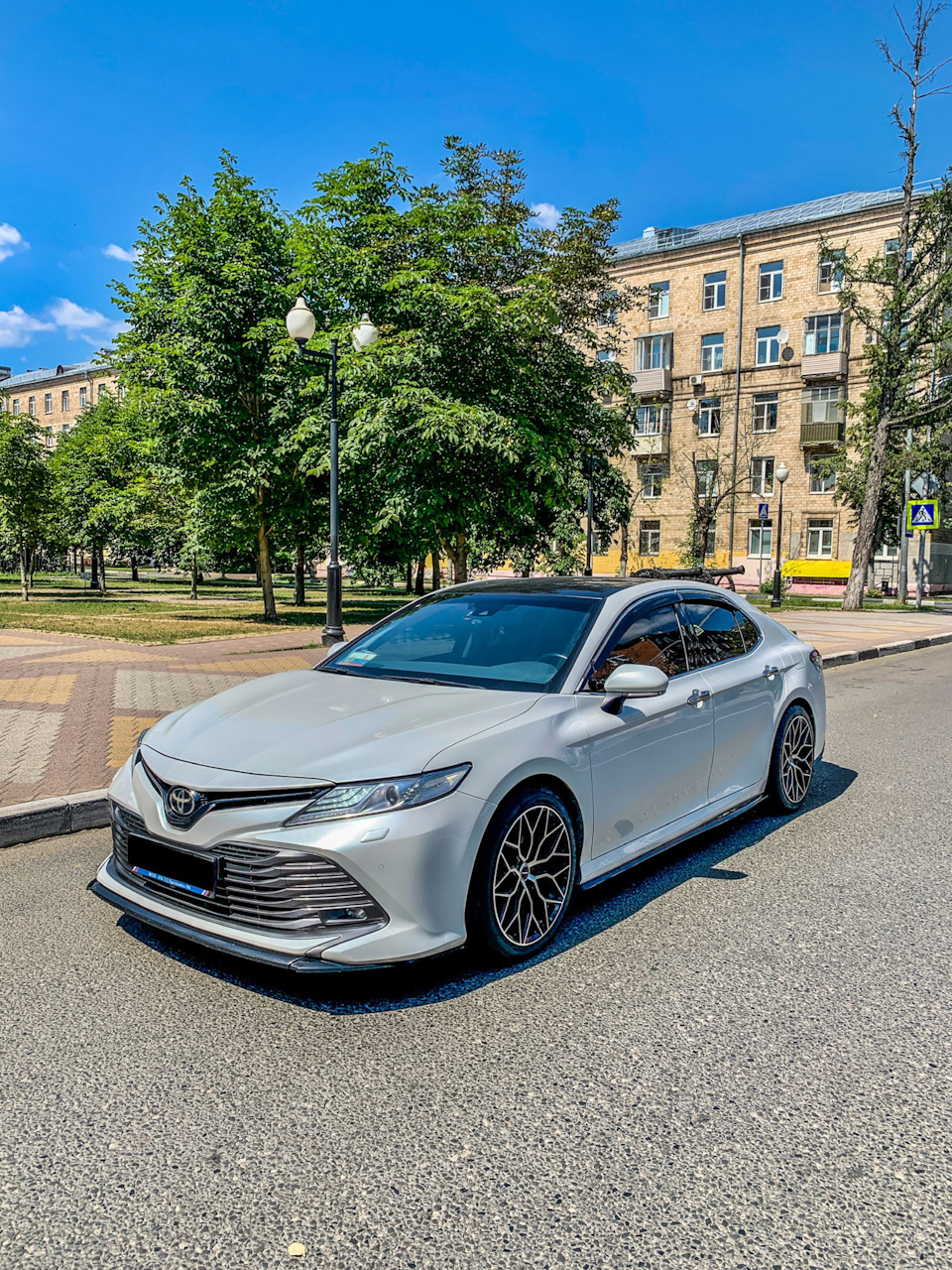 Долгожданные VOSSEN HF-02 — Toyota Camry (XV70), 2,5 л, 2018 года |  колёсные диски | DRIVE2