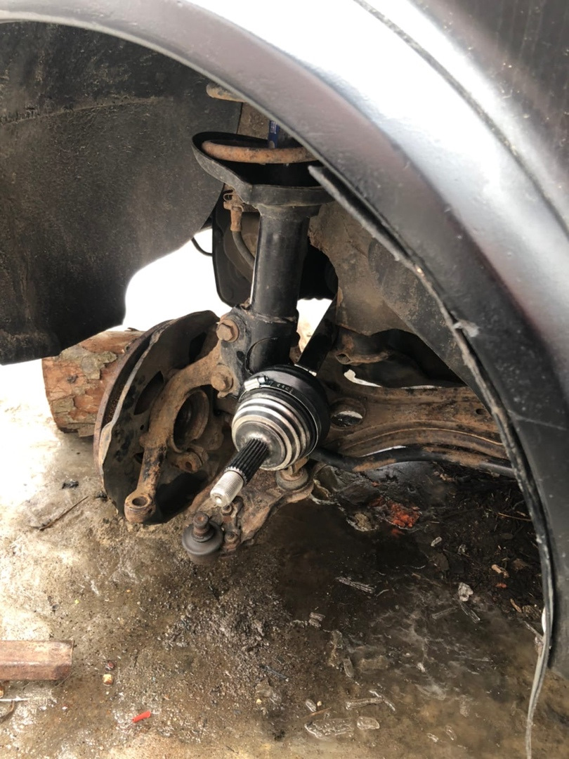 Снятие наружного шруса! Гольф 2 — Volkswagen Golf Mk2, 1,3 л, 1988 года ...