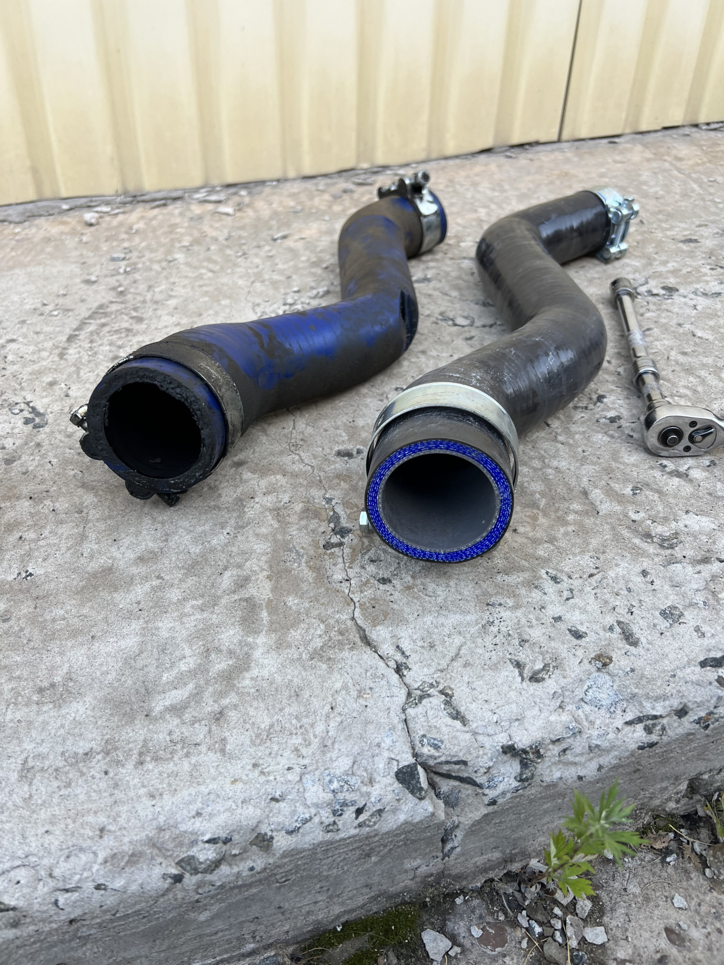 Силиконовый патрубок интеркулера (попытка №2) — Mitsubishi Pajero Sport ...