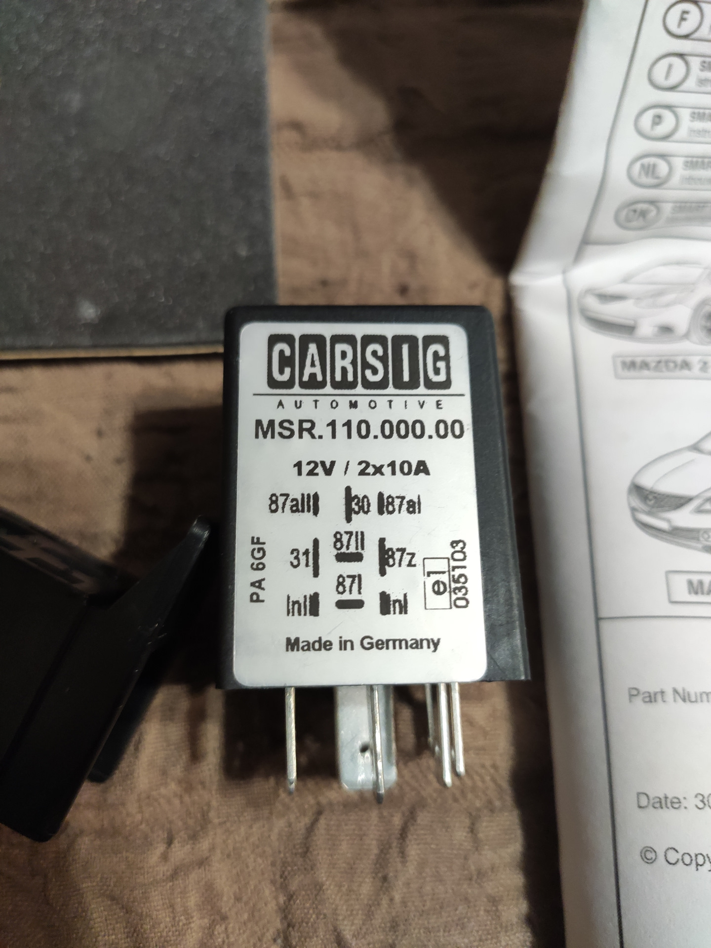 Ленивые поворотники — Mazda 6 (2G) GH, 1,8 л, 2008 года | своими руками ...