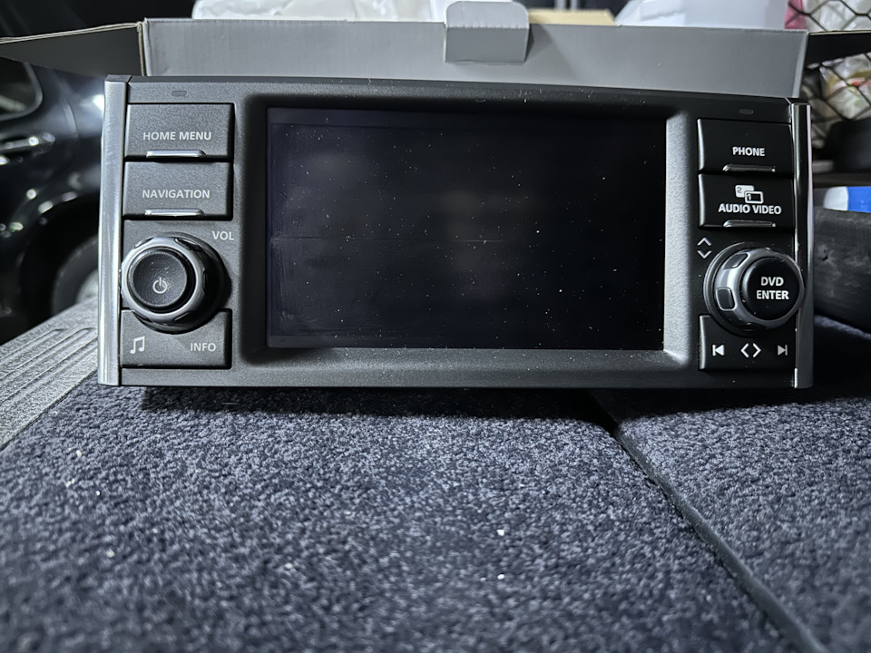 Магнитола range rover l322. 2010 год. на Land Rover Range Rover (3G ...