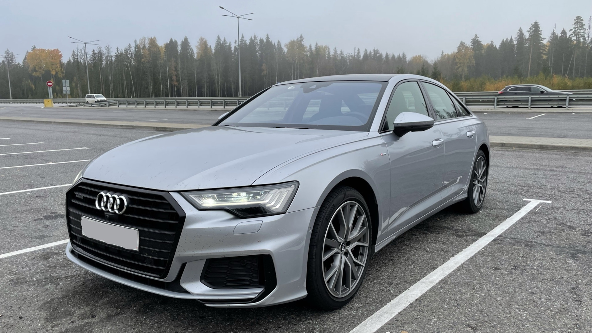 Audi A6 (C8) 2.0 бензиновый 2020 | Floret Silver Beauty на DRIVE2