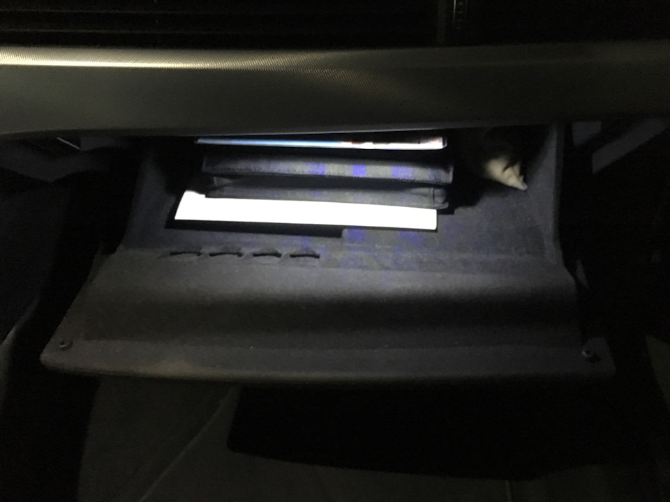Подсветка бардачка — DRIVE2