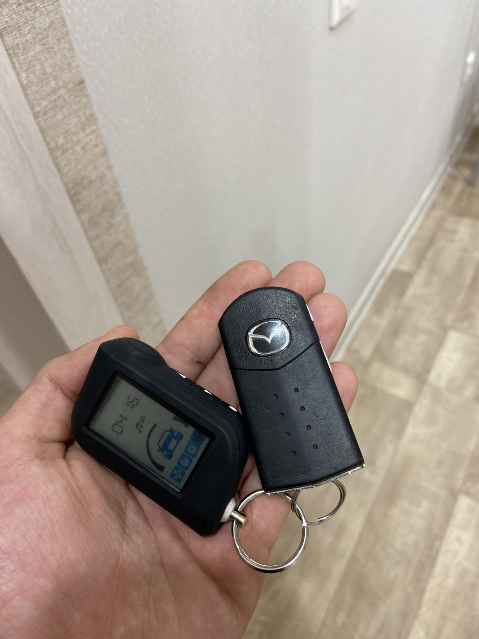 Сигнализация StarLine — Mazda 3 (1G) BK, 2 л, 2008 года | наблюдение ...