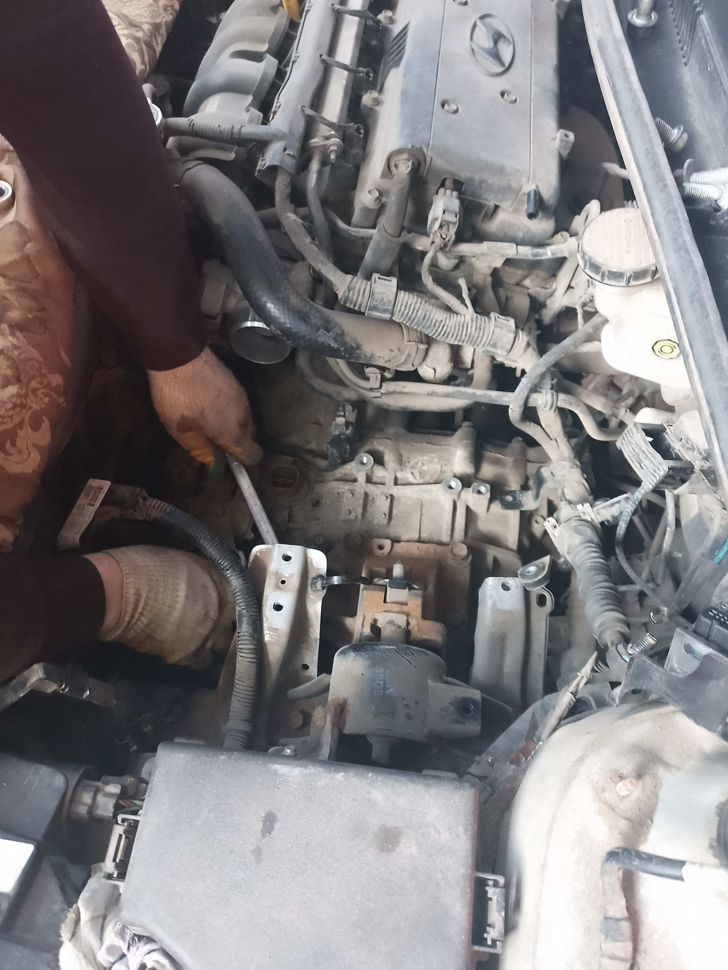 Заглушка масляного канала, или как дважды снять коробку — Hyundai ...