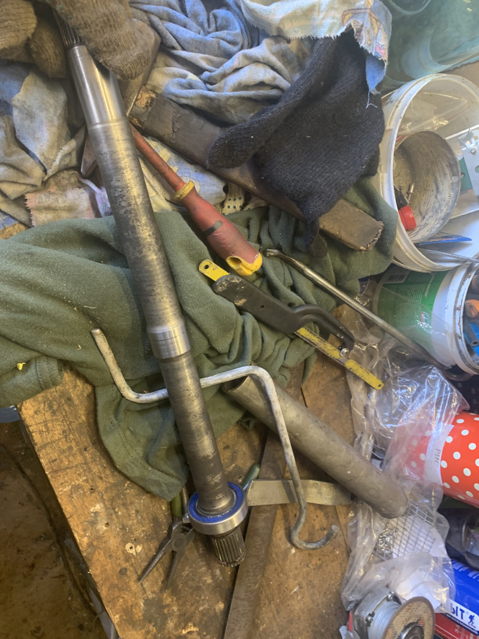 Замена подшипника и сальника промежуточного вала — Chevrolet Captiva ...