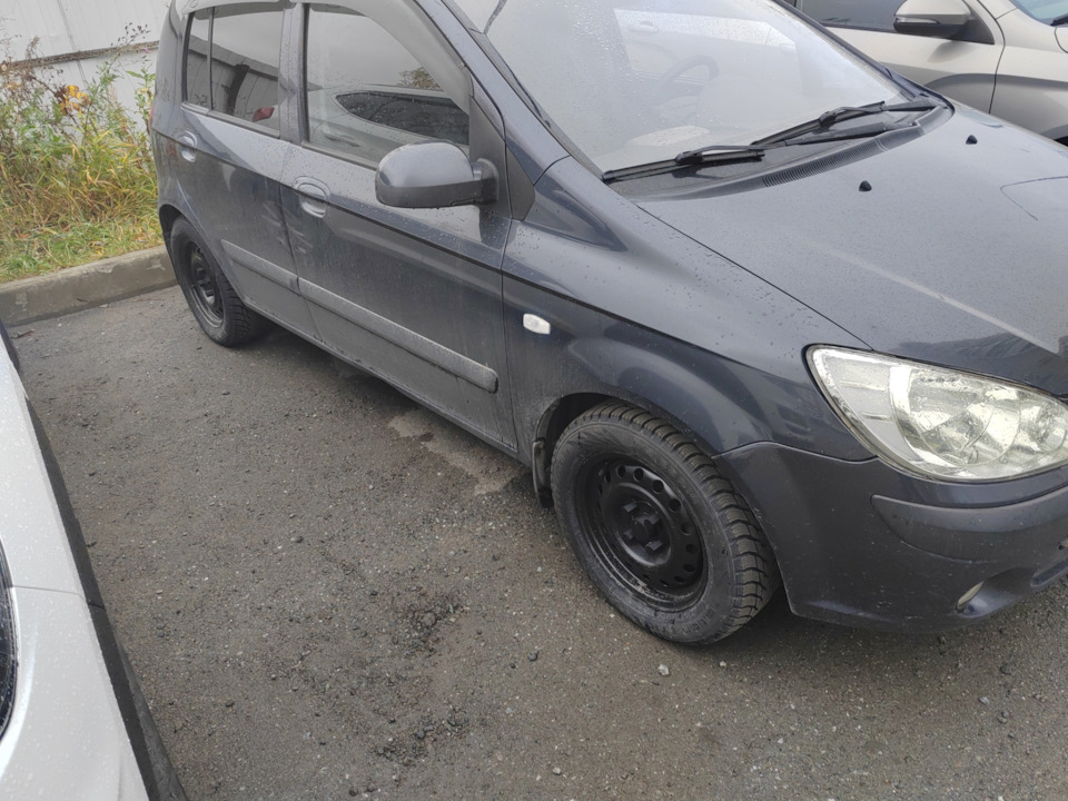 Колпачек ступицы и гаек на гетц — Hyundai Getz, 1,6 л, 2007 года ...