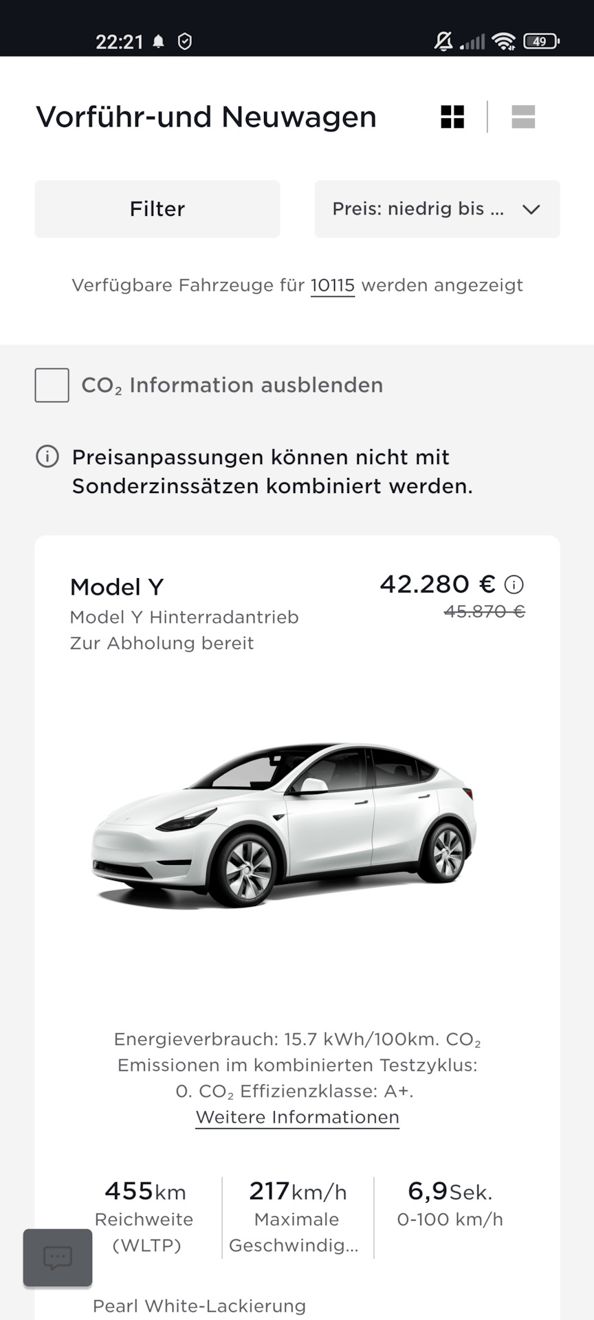 Падение цен в Германии — Tesla Model Y, 2023 года | покупка машины | DRIVE2