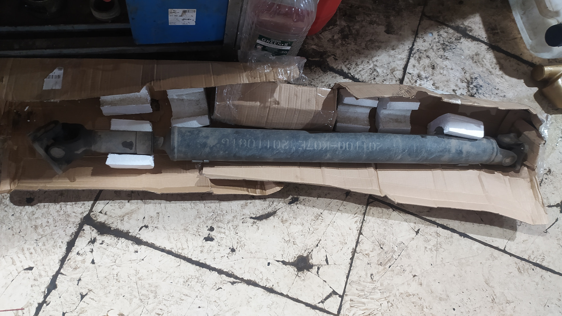 Повторная установка заднего шрусового кардана на Марсоход. Продолжаем ...