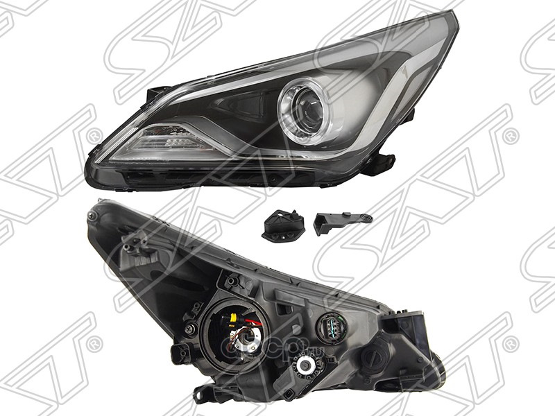 Как я менял фары рефлекторные галогеновые на линзованные — Hyundai ...