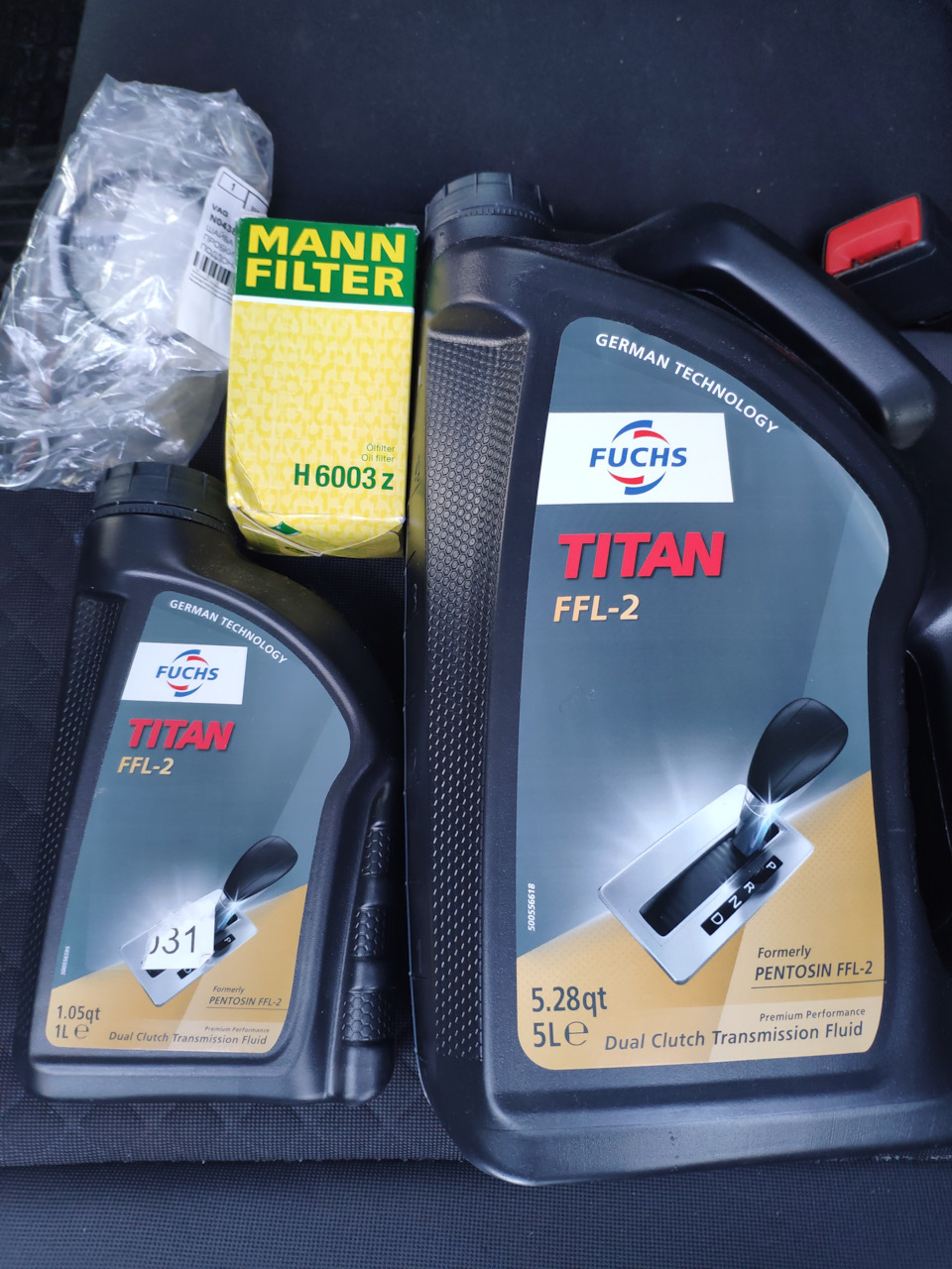 Замена масла DQ250 — Volkswagen Tiguan (2G), 1,4 л, 2019 года ...