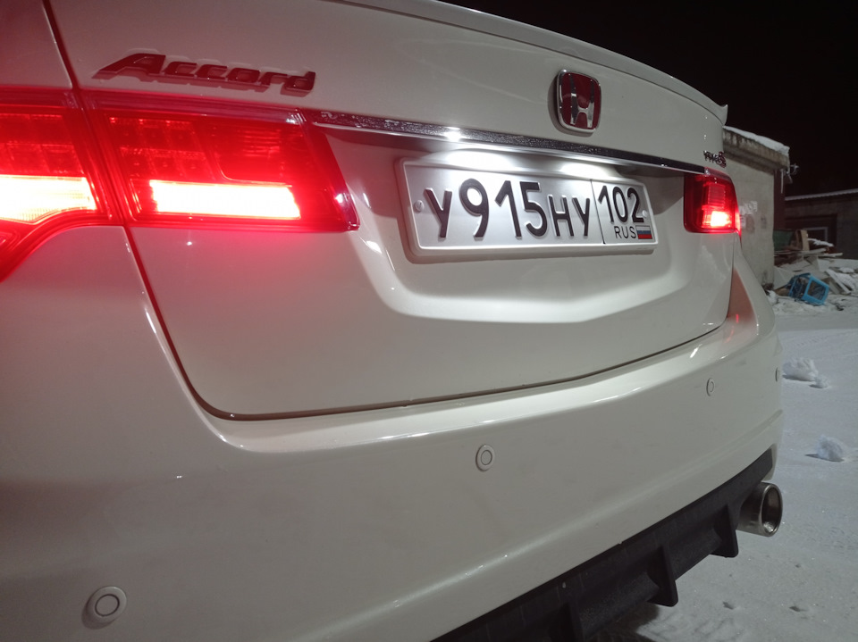 8. Так на много лучше чем было) — Honda Accord (8G)