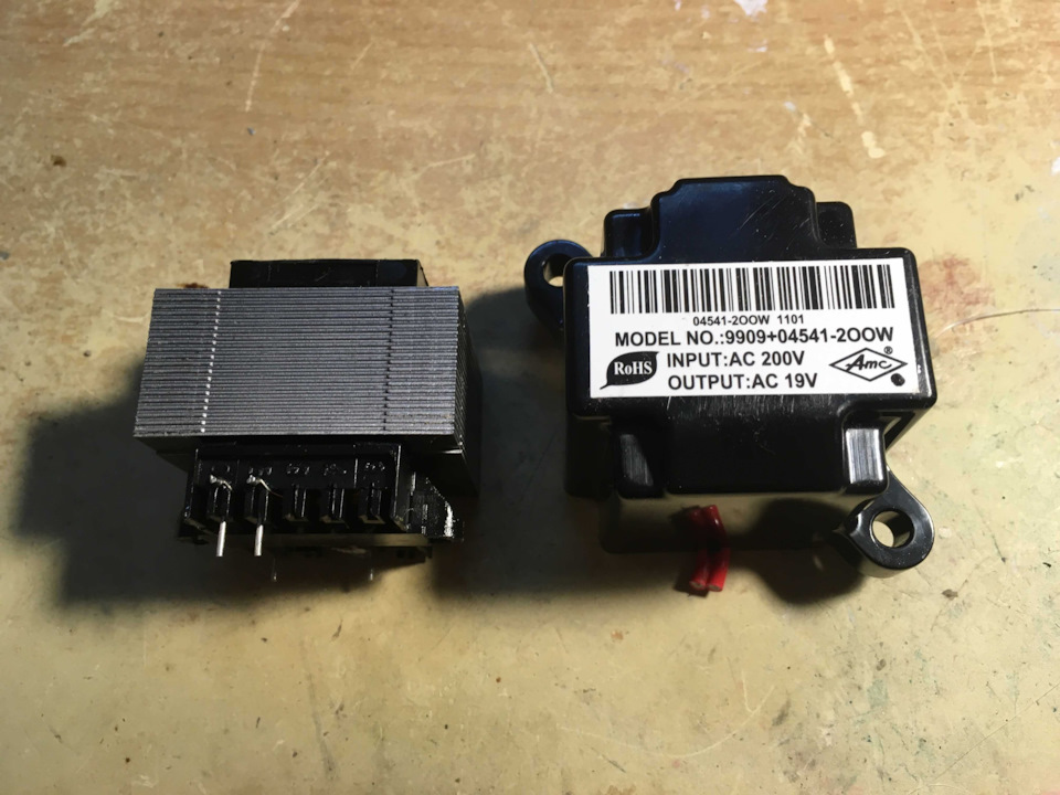 Nissan Leaf ZE0 EVSE переделка кирпича (зарядки) на 220 Вольт