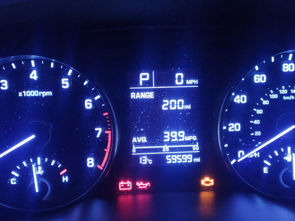 Фаренгейты с цельсии — Hyundai Elantra (6G), 2 л, 2016 года | просто ...