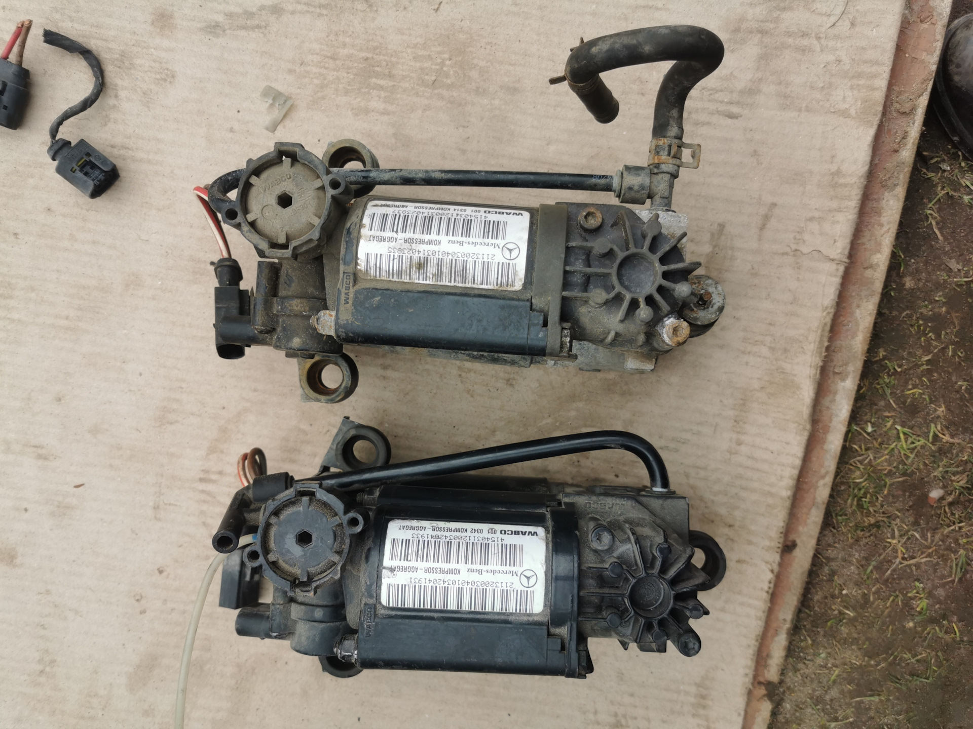 Airmatic visit workshop — Mercedes-Benz S-Class (W220), 3,2 л, 2001 ...