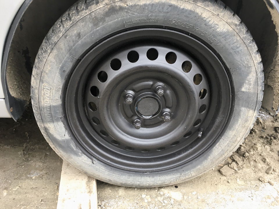 Красим диски. — ТагАЗ Vortex Estina, 1,6 л, 2009 года | своими руками ...