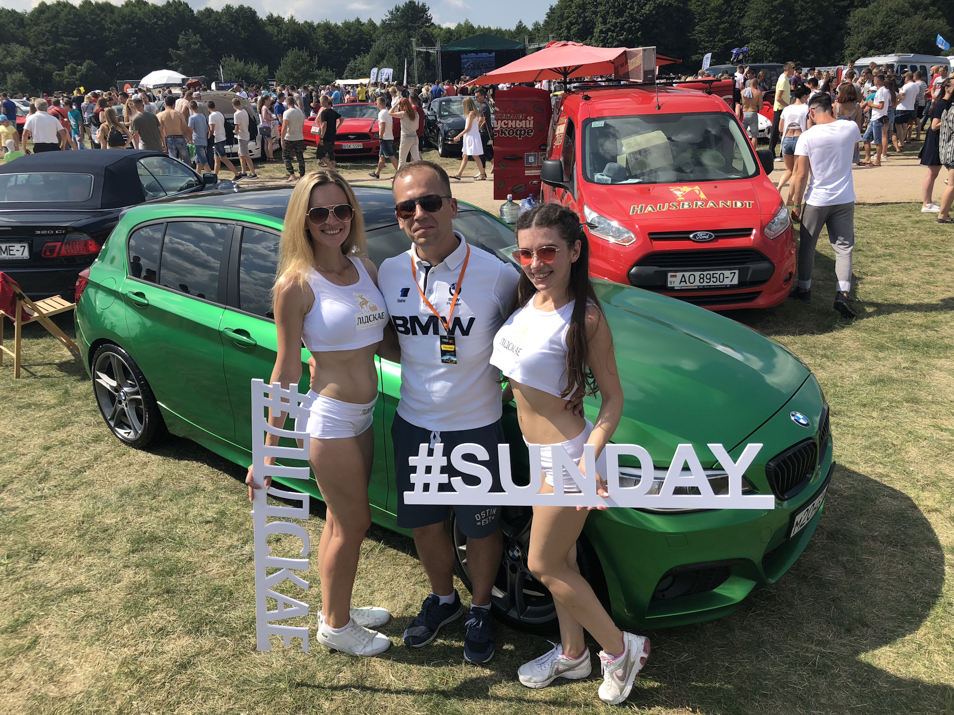 Великолепное путешествие в Гродно на авто-фестиваль SunDay2018 — BMW 1  series (F20), 1,6 л, 2013 года | путешествие | DRIVE2