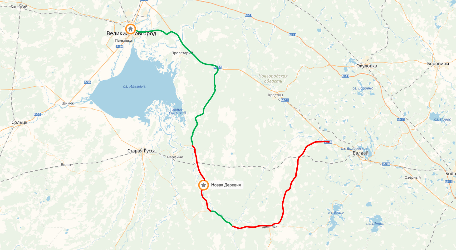 Карта панковка новгородская область