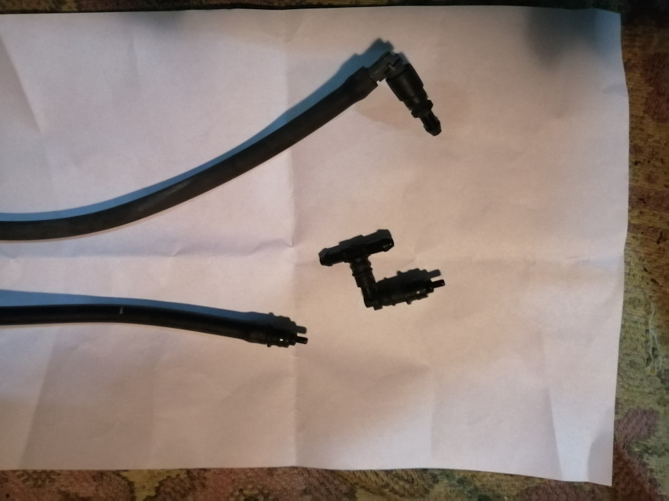 Установка обогрева веерных форсунок на ML500 W164 (улучшение системы ...