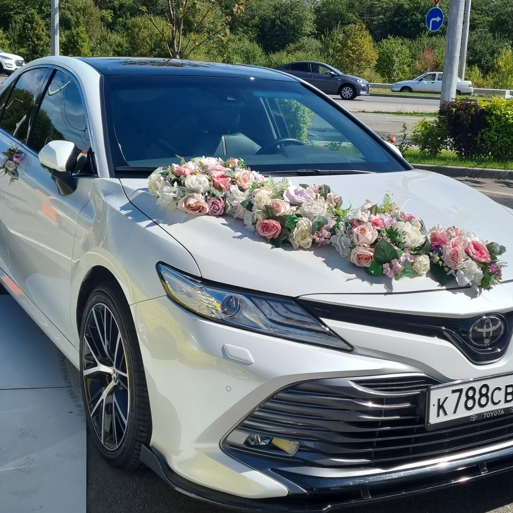 Свадьбы на камри — Toyota Camry (XV70), 2,5 л, 2020 года | встреча | DRIVE2