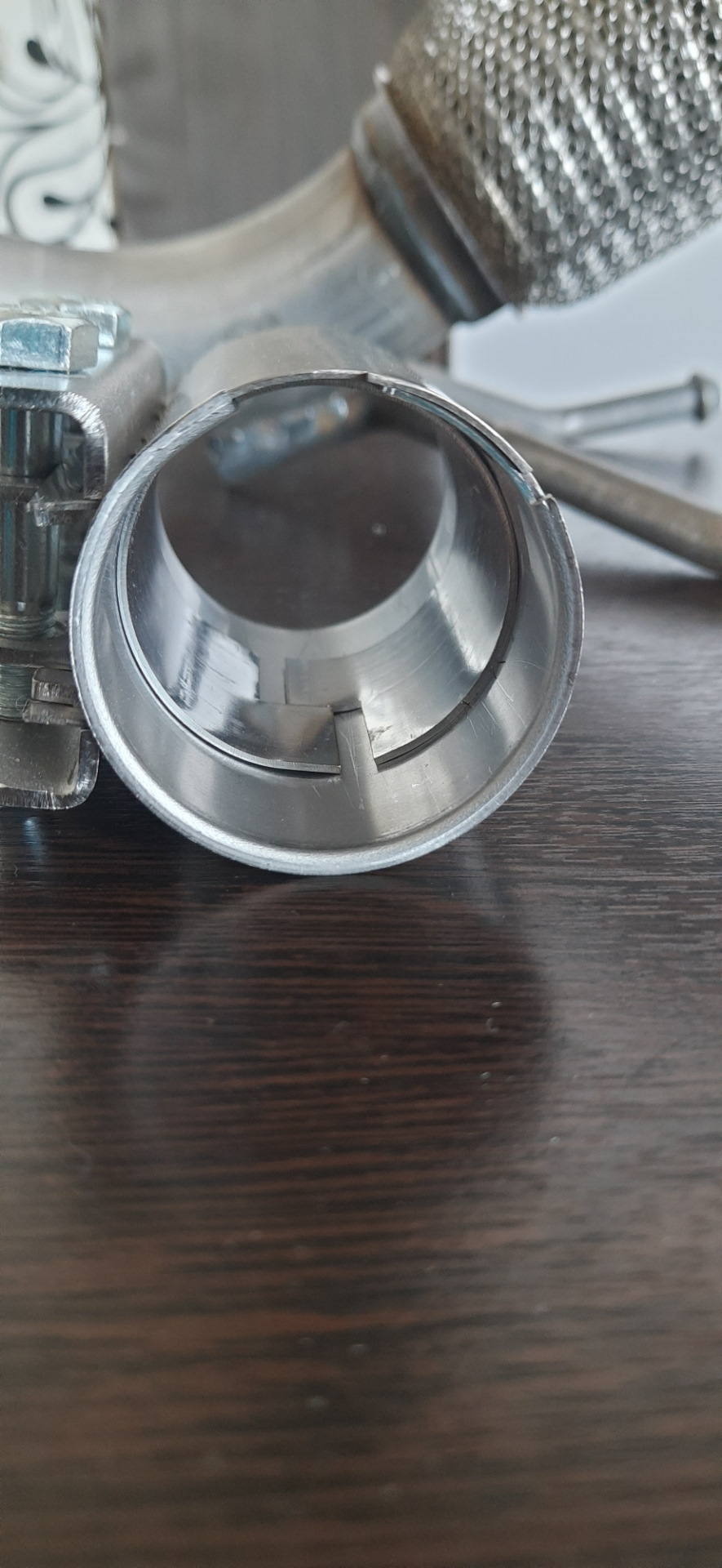 Веста замена гофры без сварки — Lada Vesta, 1,6 л, 2019 года | запчасти ...