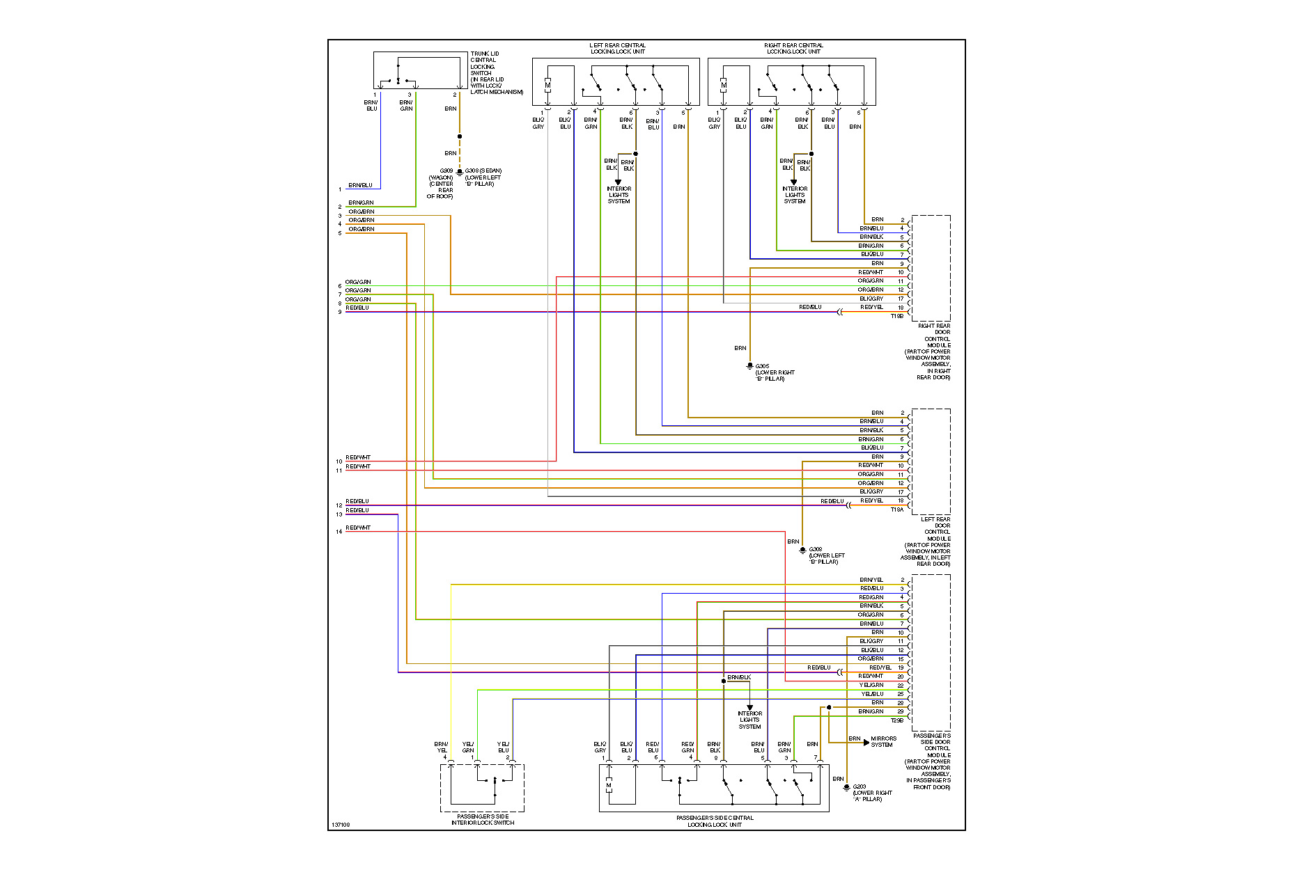 Фольксваген т5 электросхема