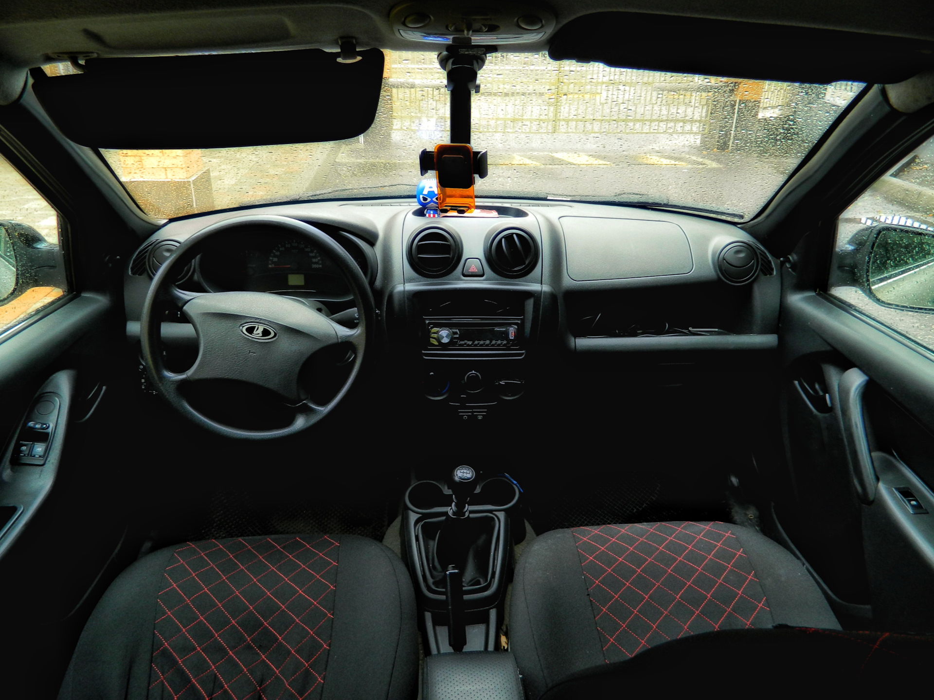 Замена торпедо с Гранты на Калину 1 — Lada Калина Хэтчбек (1G), 1,4 л ...