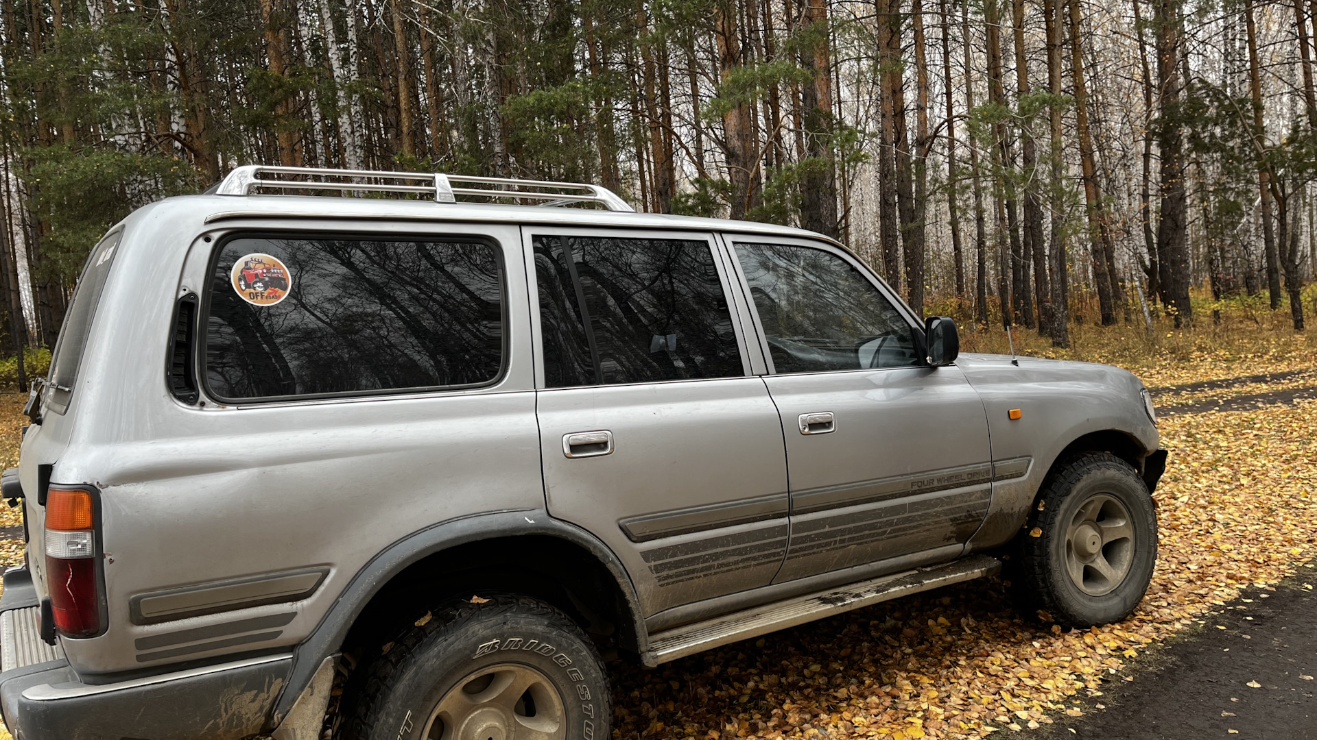 Toyota Land Cruiser 80 4.2 дизельный 1994 | 4.2 механика GX Кузя. на DRIVE2