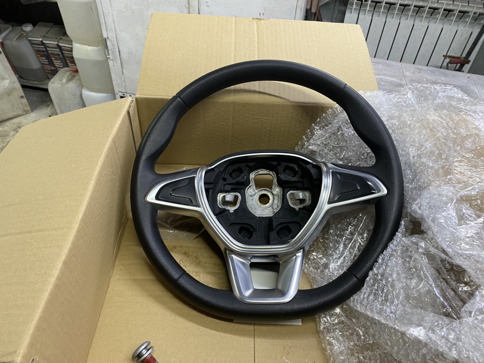Руль — Renault Sandero 1G, 1,6 л, 2011 года | своими руками | DRIVE2