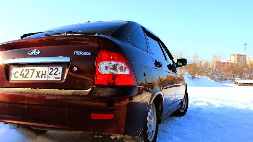 БЖ-1 Замена масла в двигателе и коробке — LADA Приора хэтчбек, 1,6 л ...