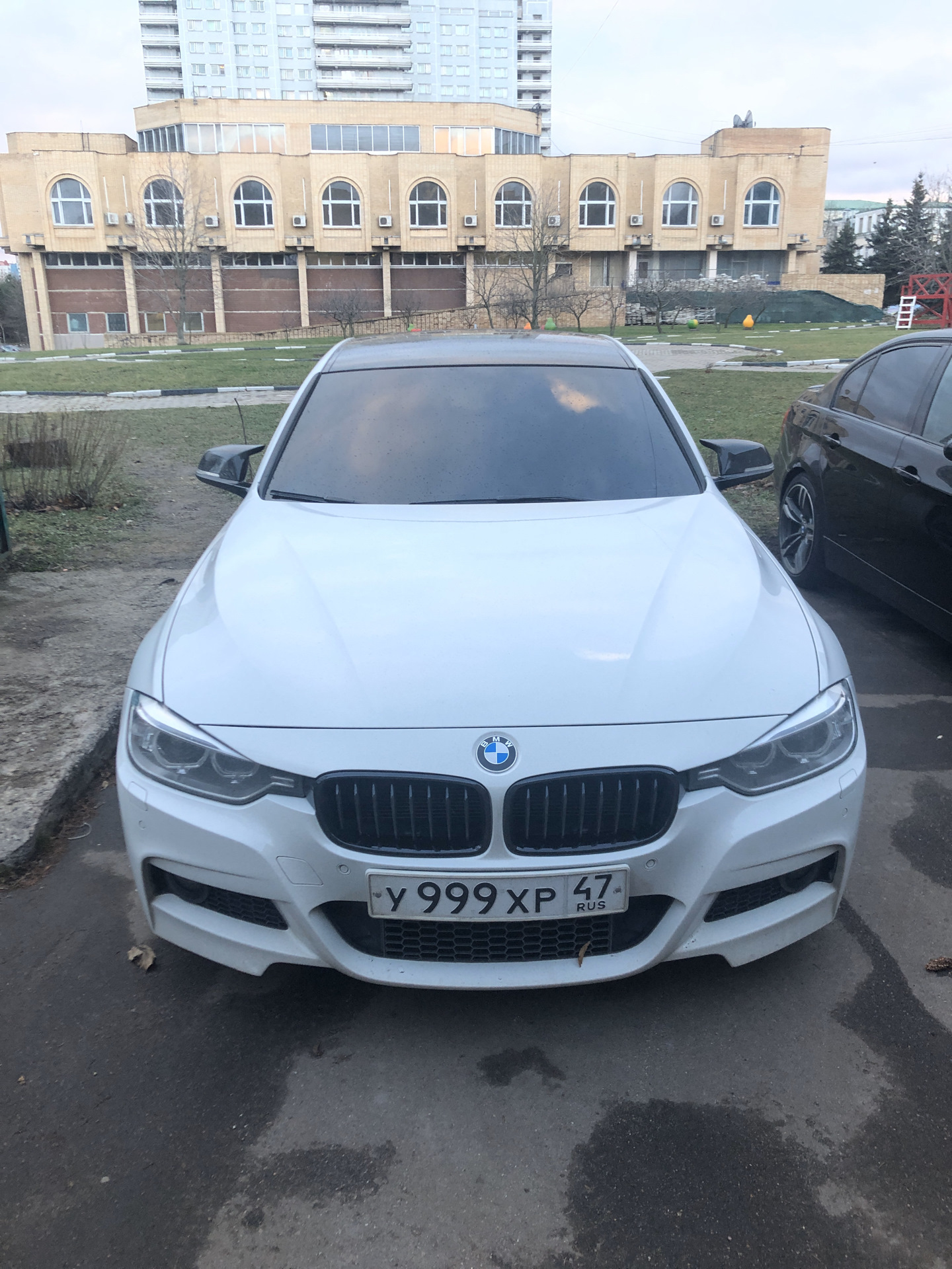 черные ноздри bmw f30