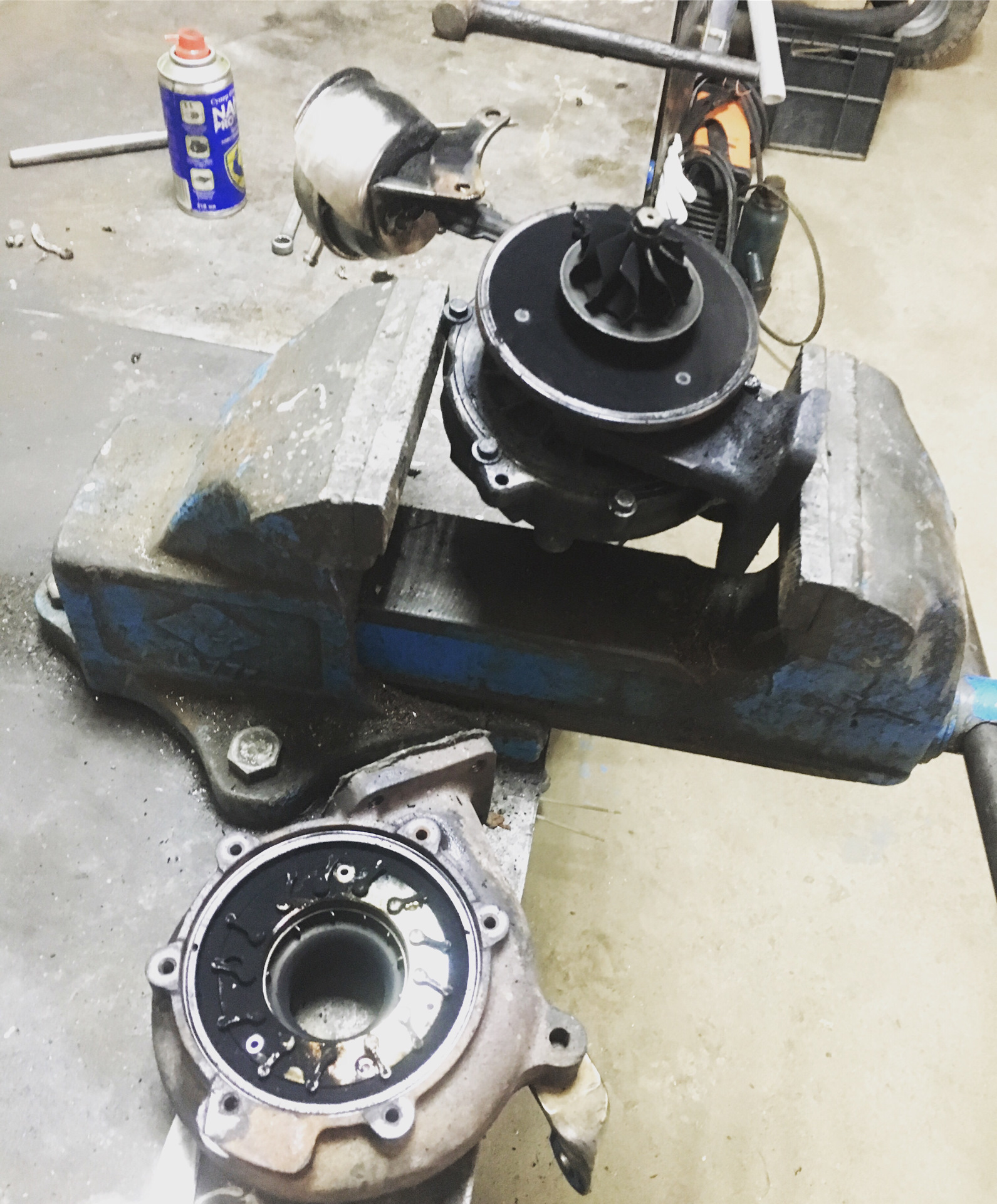 Решил сделать ревизию турбины и геометрии — DRIVE2