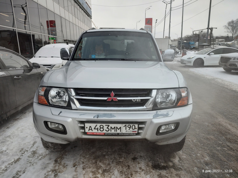 Замена стекол фар. — Mitsubishi Montero III (V60), 3,5 л, 2000 года ...