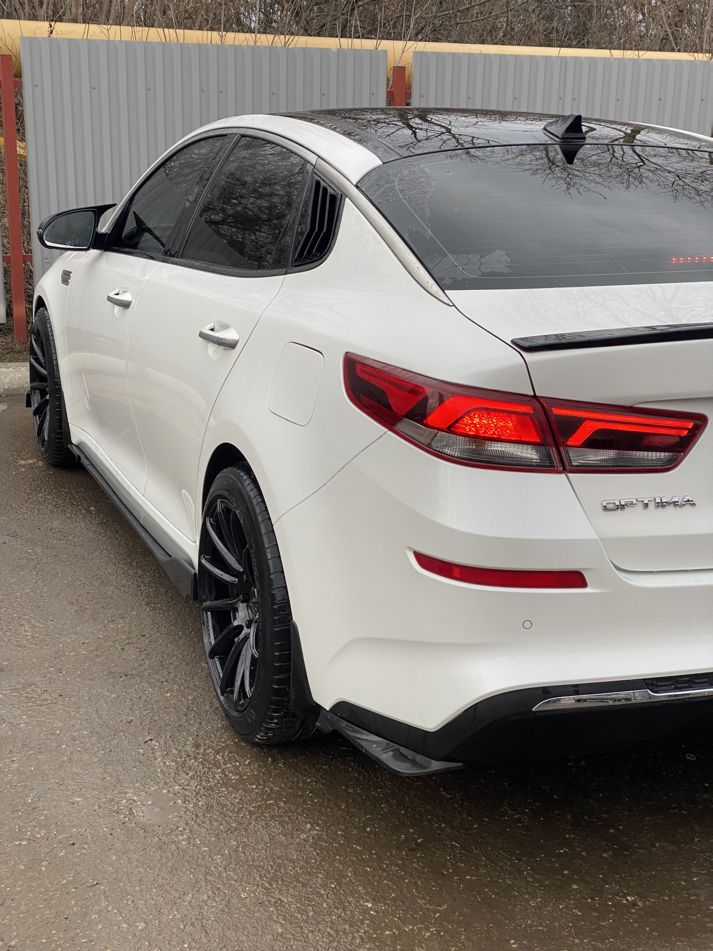 Новые shogun rs z, -30 пружины, возвращаем сплитор — KIA Optima (4G), 2 л,  2019 года | колёсные диски | DRIVE2