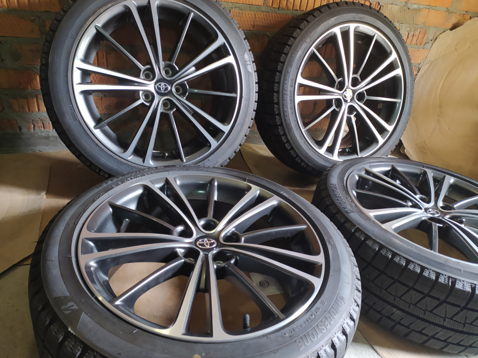 Литые диски Subaru 7Jx17 ET48 5x100 на Toyota GT86. Б/у | 34 000 ₽ в ...