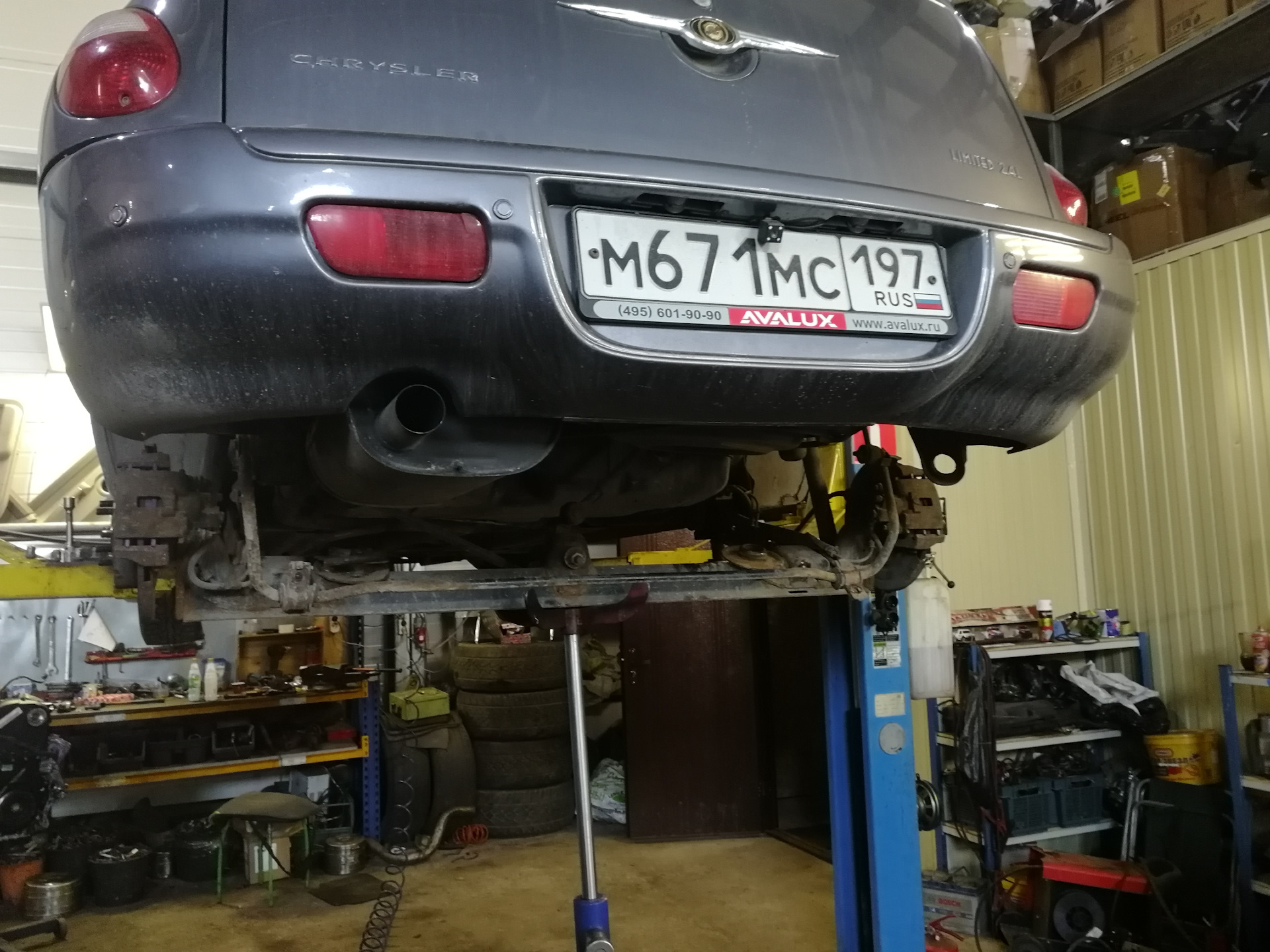 Мелкий ремонт. — Chrysler PT Cruiser, 2,4 л, 2007 года | визит на ...