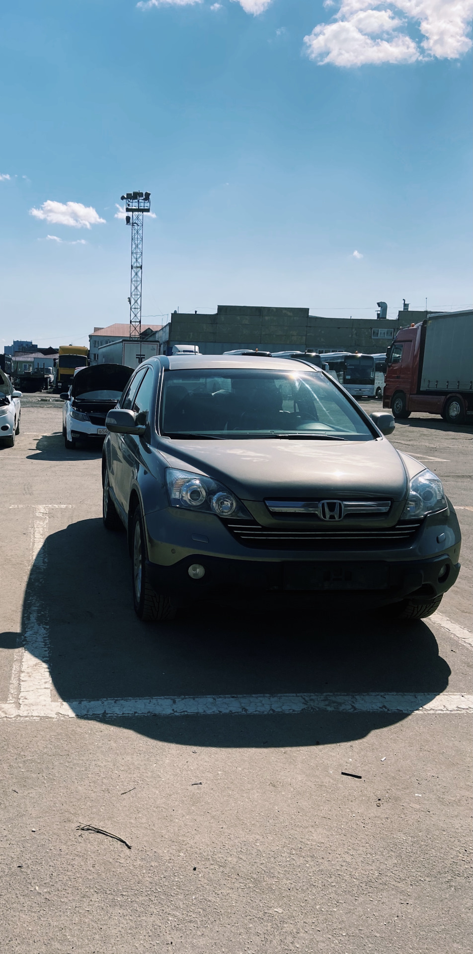 Замена моторного масла — Honda CR-V (RE), 2,4 л, 2008 года | плановое ...