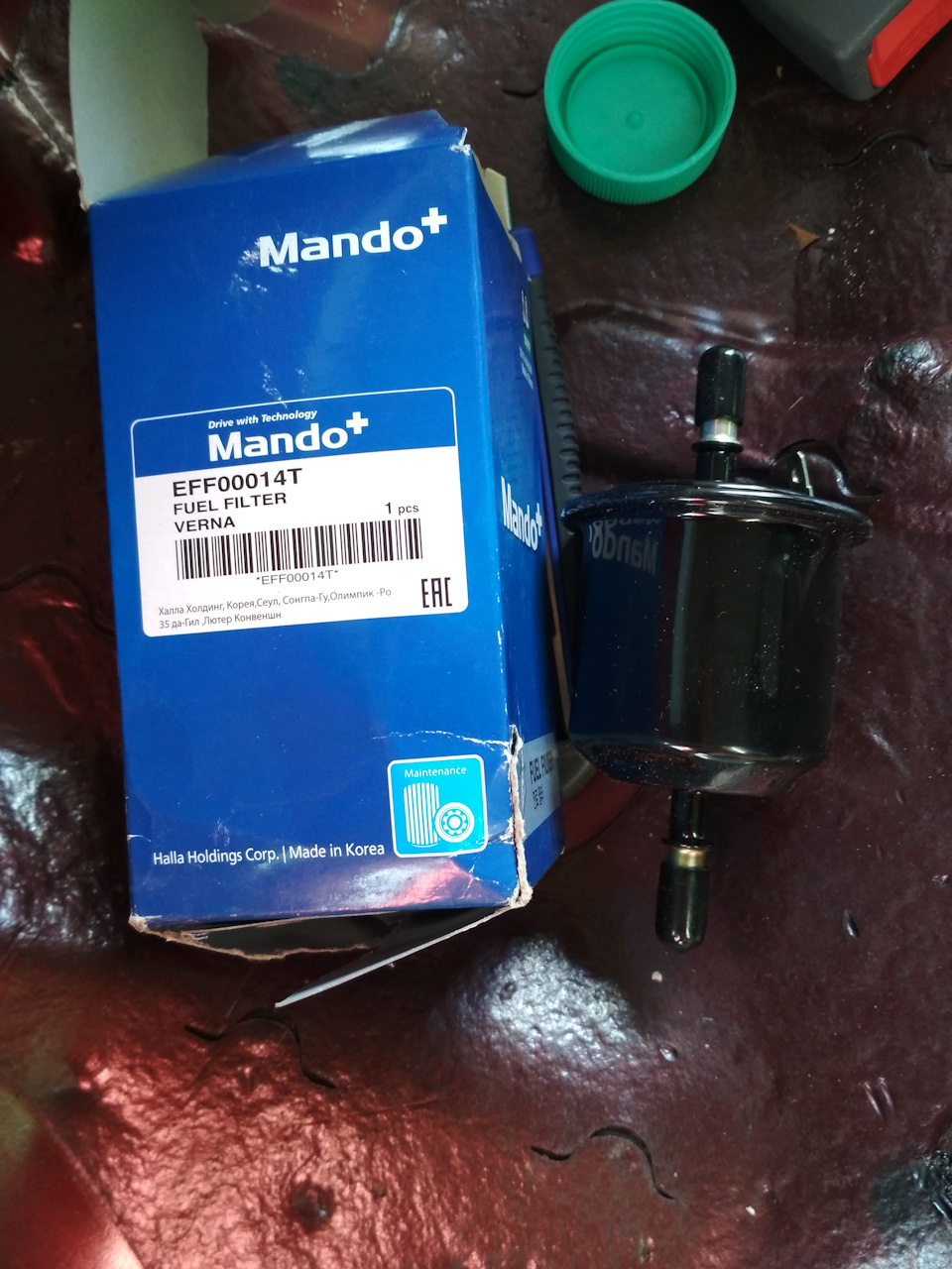 EFF00014T Топливный фильтр MANDO | Запчасти на DRIVE2