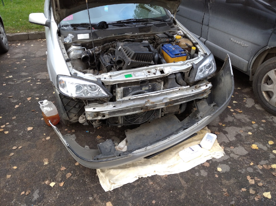 Замена галогеновых ламп на светодиодные — Opel Astra G, 1,7 л, 1999 ...