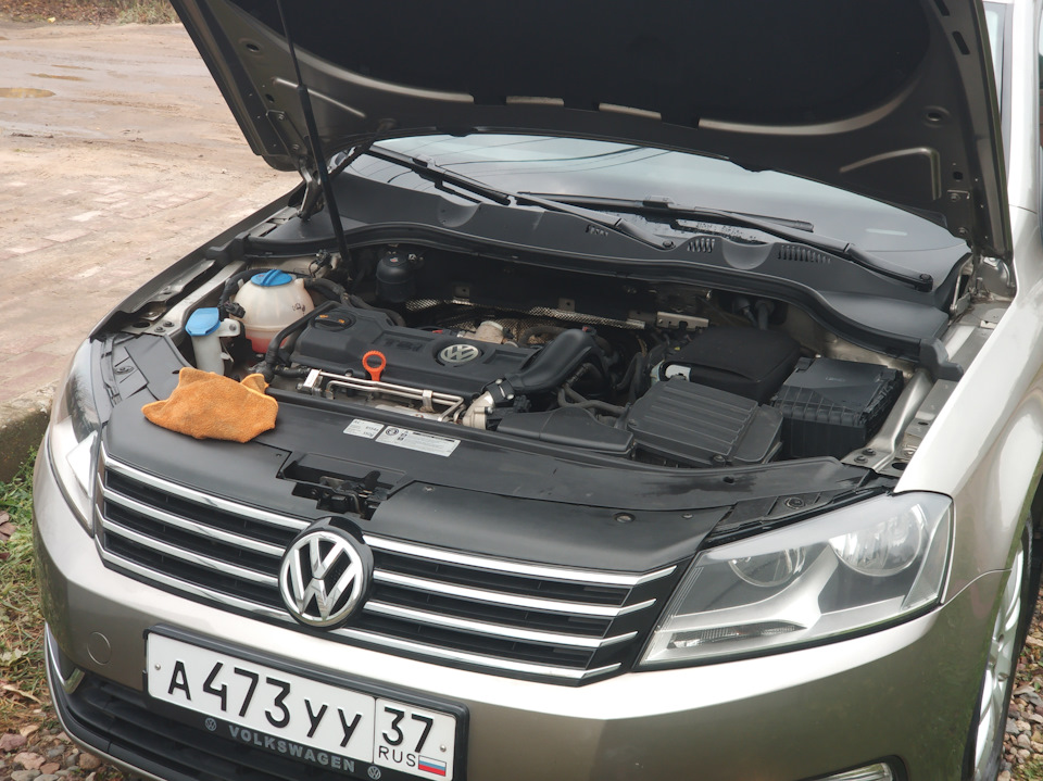 Чистота-красота — Volkswagen Passat B7, 1,4 л, 2012 года | мойка | DRIVE2