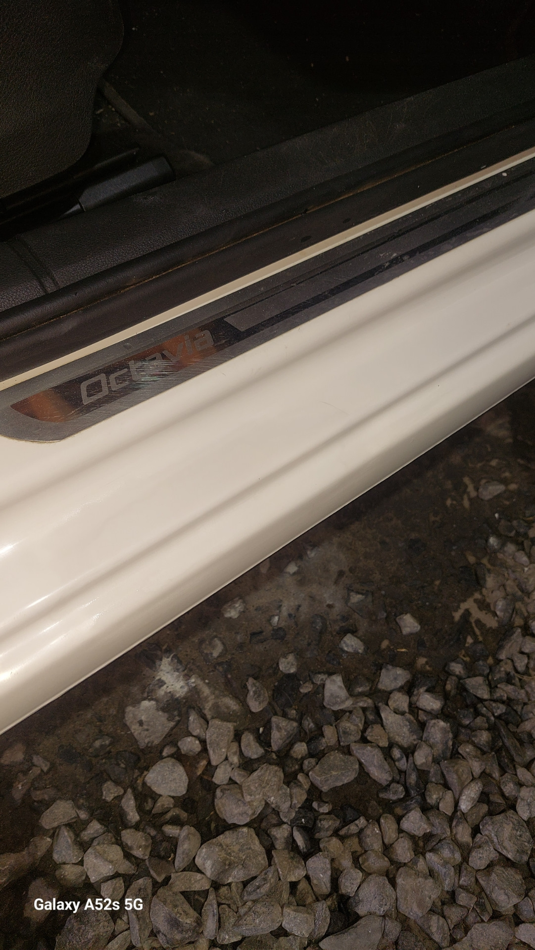 Устранение сколов аэрографом — Skoda Octavia A7 Mk3, 1,8 л, 2015 года ...