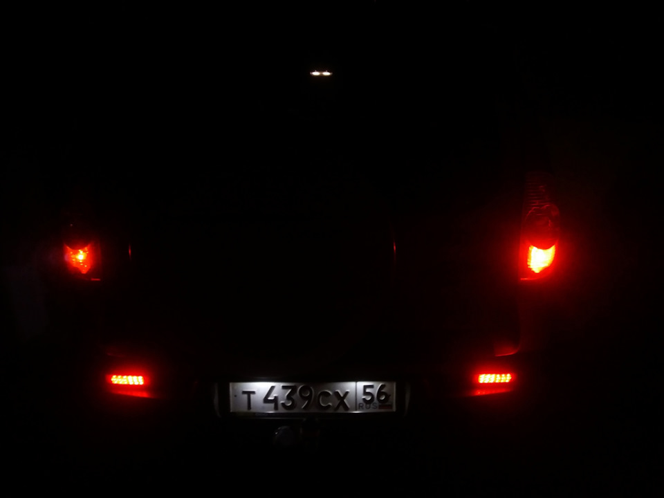 led лампы в задние габариты Шевроле нива — Chevrolet Niva GLX, 1,7 л ...