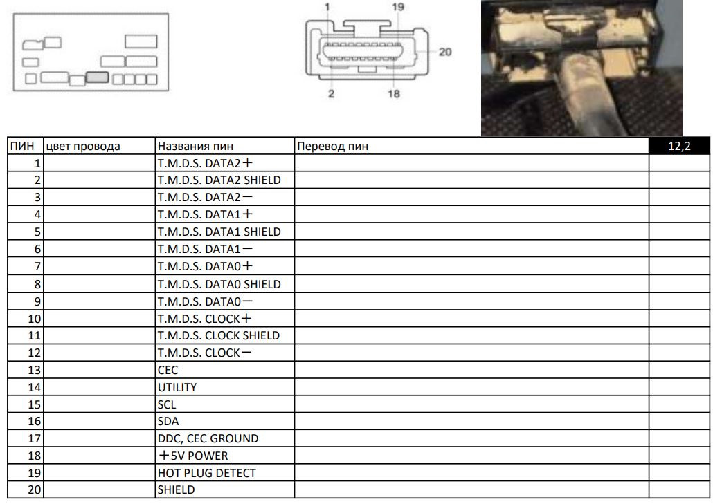 Распиновка магнитолы CR7 Honda Accord Hybrid 2016-2018 — Honda Accord ...