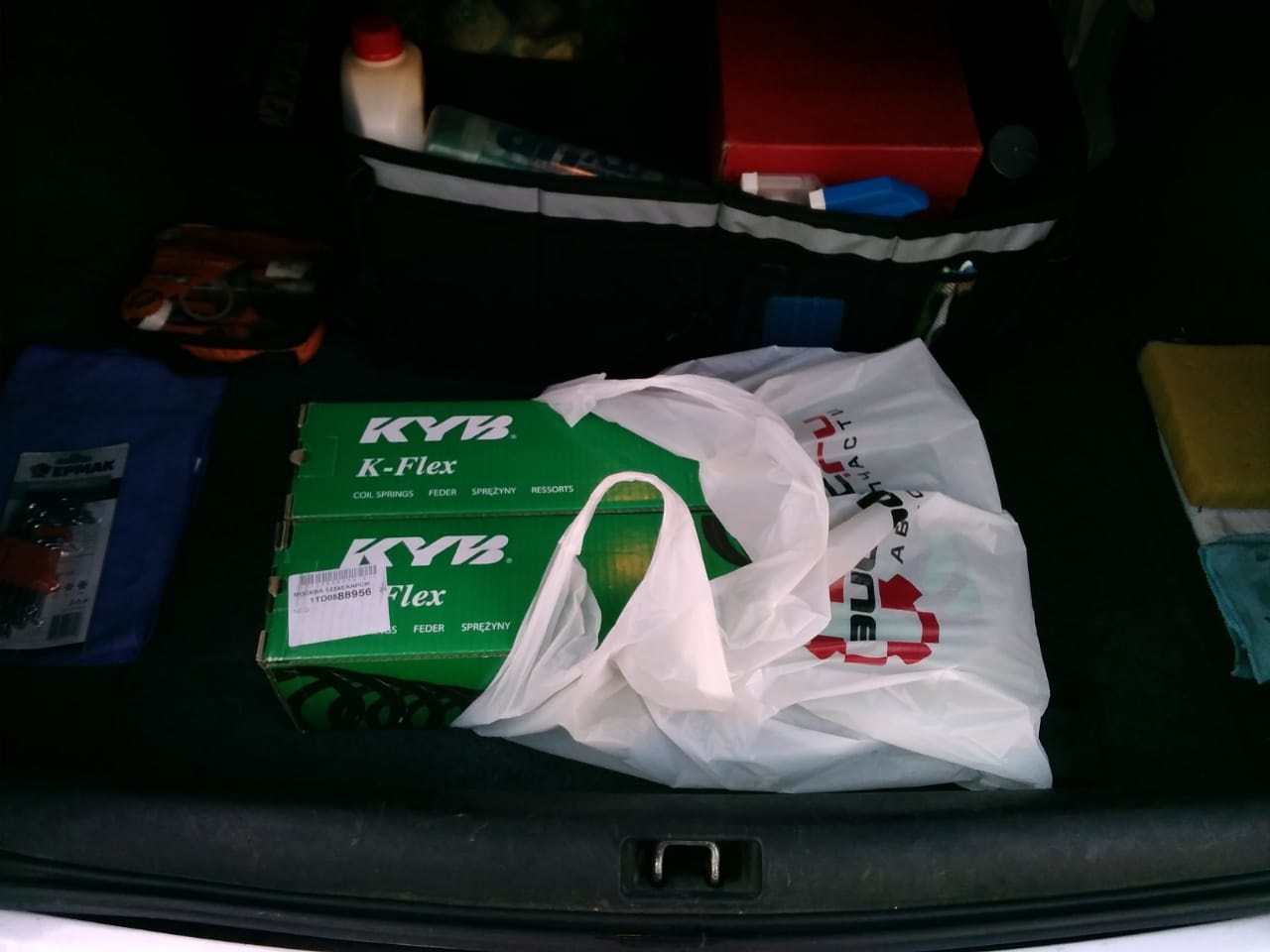 пришли пружины задние- меняем. — Saab 9-5, 2 л, 1999 года | запчасти ...