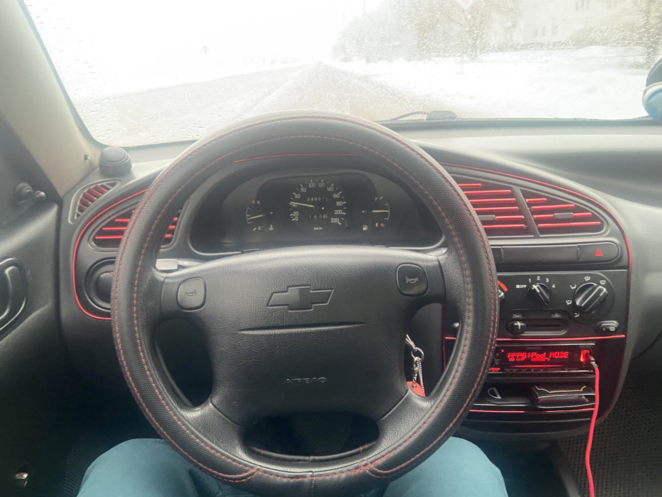 Внешний вид в салоне. — Chevrolet Lanos, 1,5 л, 2006 года | своими ...