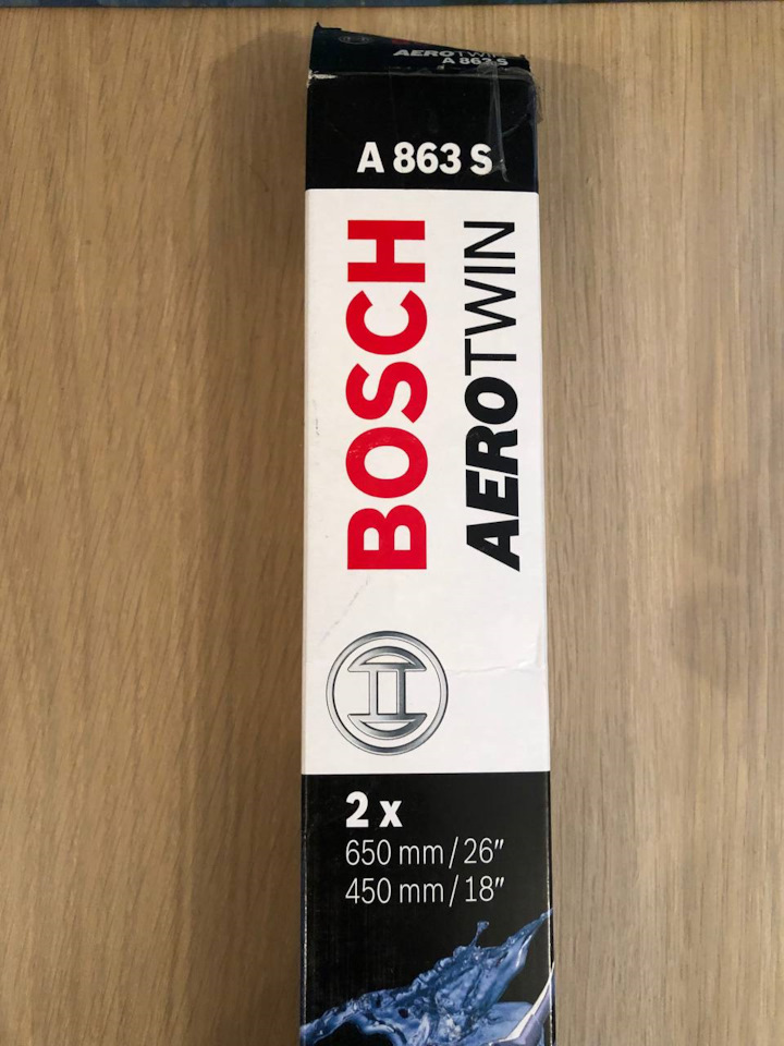 Bosh Aero Twin A863S на Audi A3 (8V), Skoda Kodiaq, Skoda Karoq ...