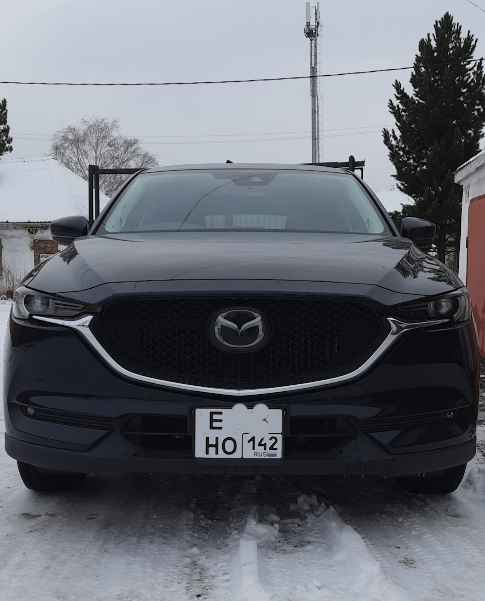 19 Квадратные номера — Mazda CX-5 (2G), 2 л, 2017 года | другое | DRIVE2